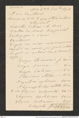Nachlass Franz Steindachner, Brief von Gal Frères ("Gebrüder Gal") an Franz Steindachner (28.12.1909), Inv.Nr. 149.10, Seite 1